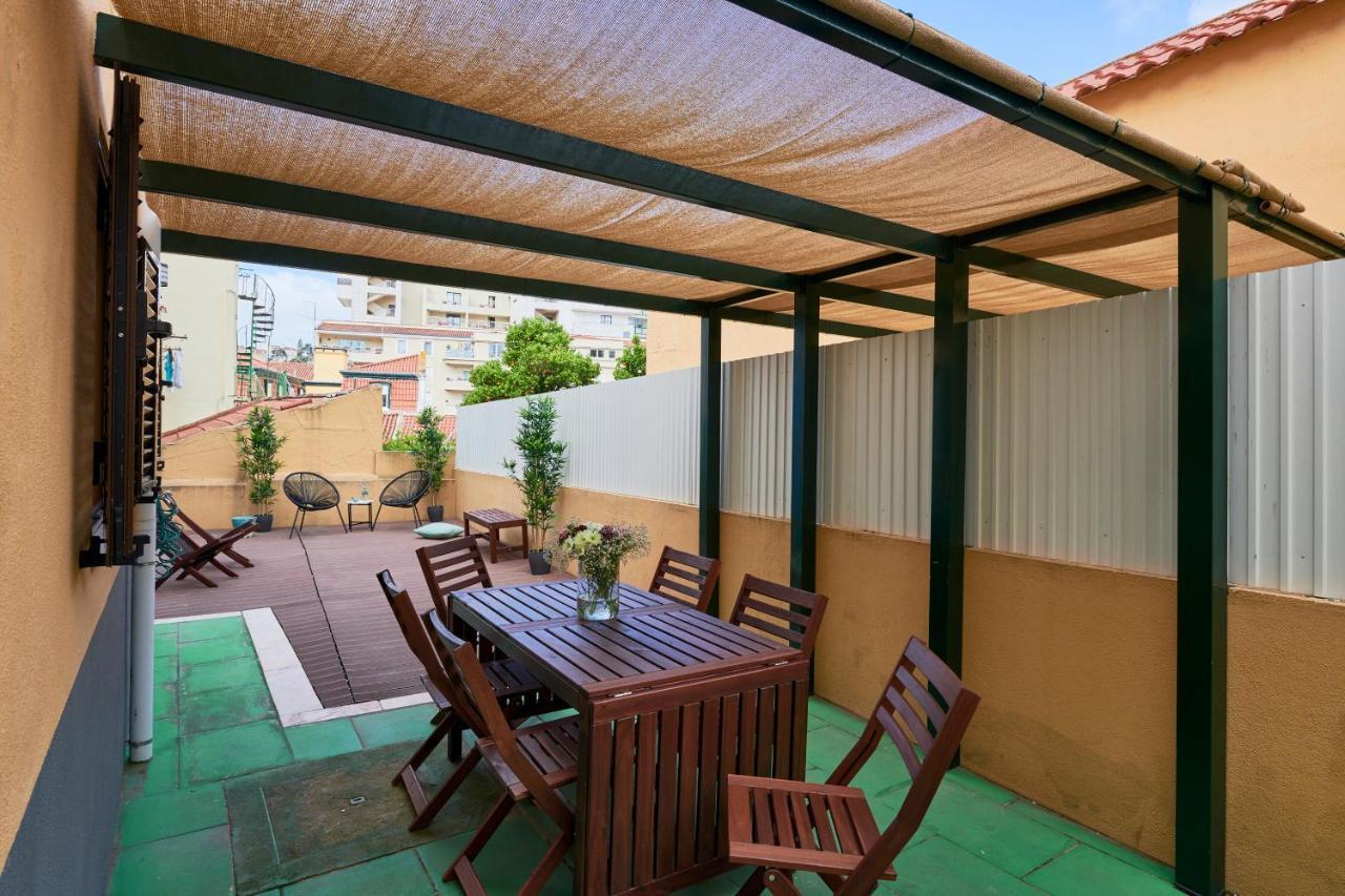 Spacious And Renovated Apartment With Amazing Patio, By Timecooler Lisboa Eksteriør billede
